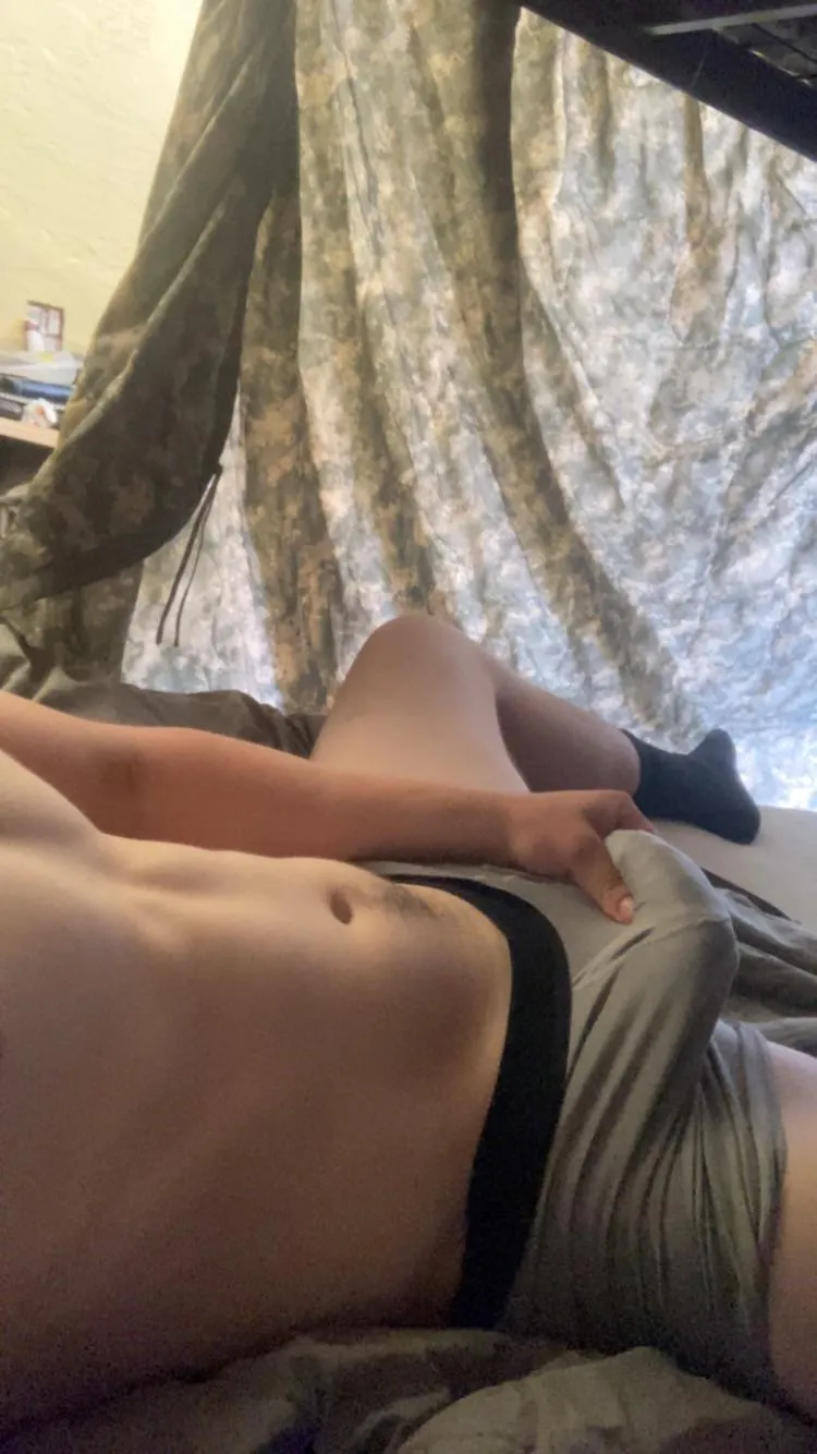 Hope nobody looks into my jack shack and sees me