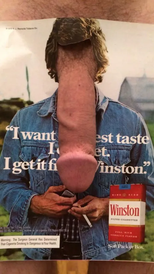 Taste Test (analog penis collage)