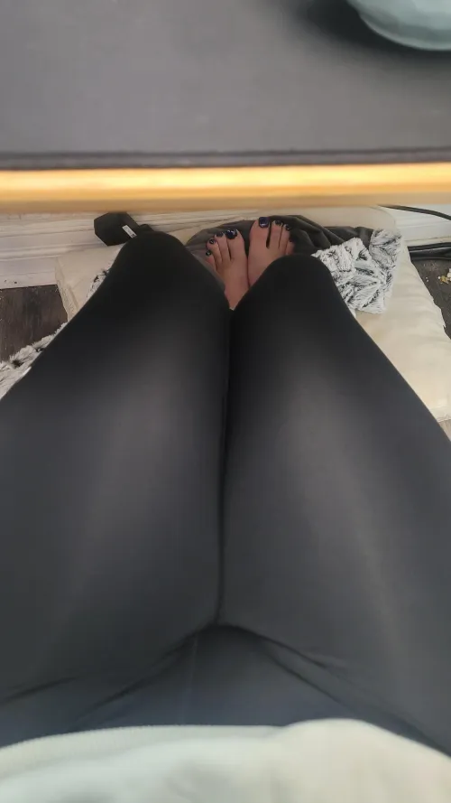 There's a surprise under my desk for you 😏