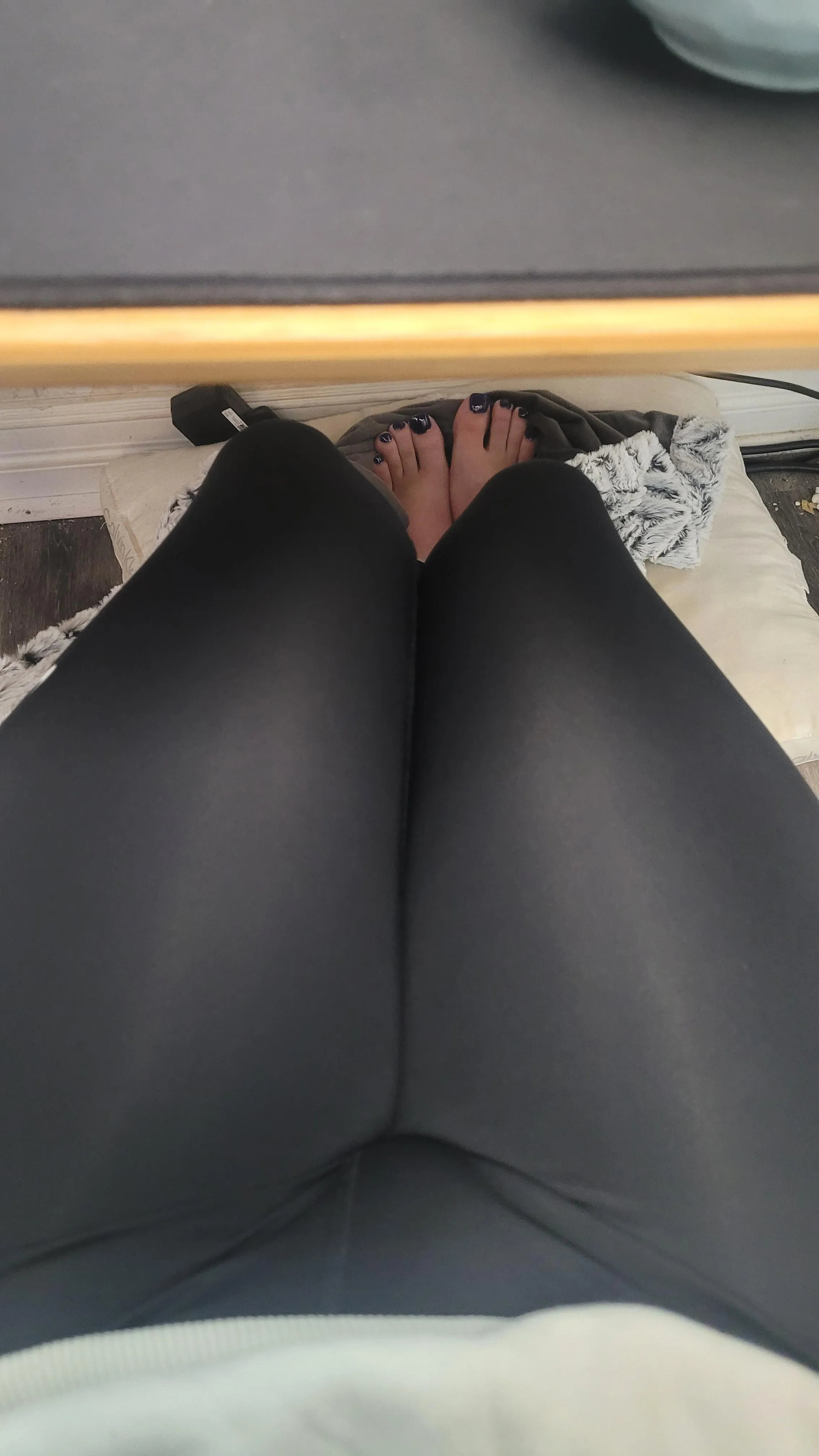 There's a surprise under my desk for you 😏