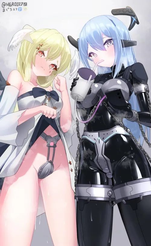 Two good little girls