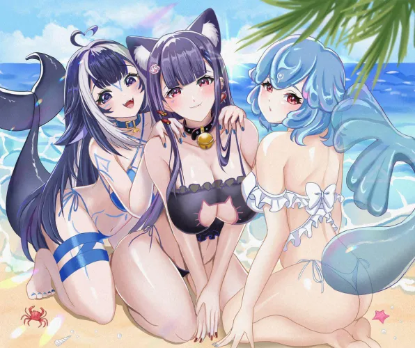 Akuma Nihmune, Bao the Whale & Shylily [Indie Vtuber]