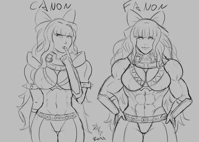 Canon vs Fanon - Charlotte's version (OC)