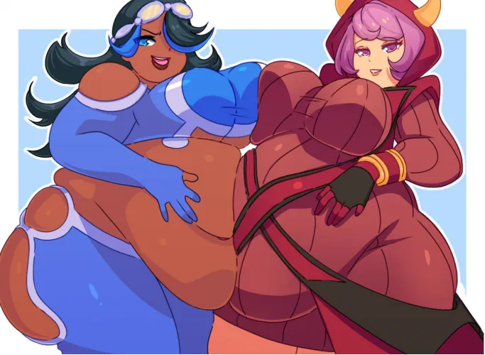 Courtney and Shelly (By Lun4hch4n)