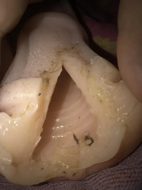 Cum Stained Onahole (beginner)