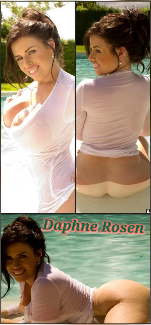Daphne wet Tshirt queen