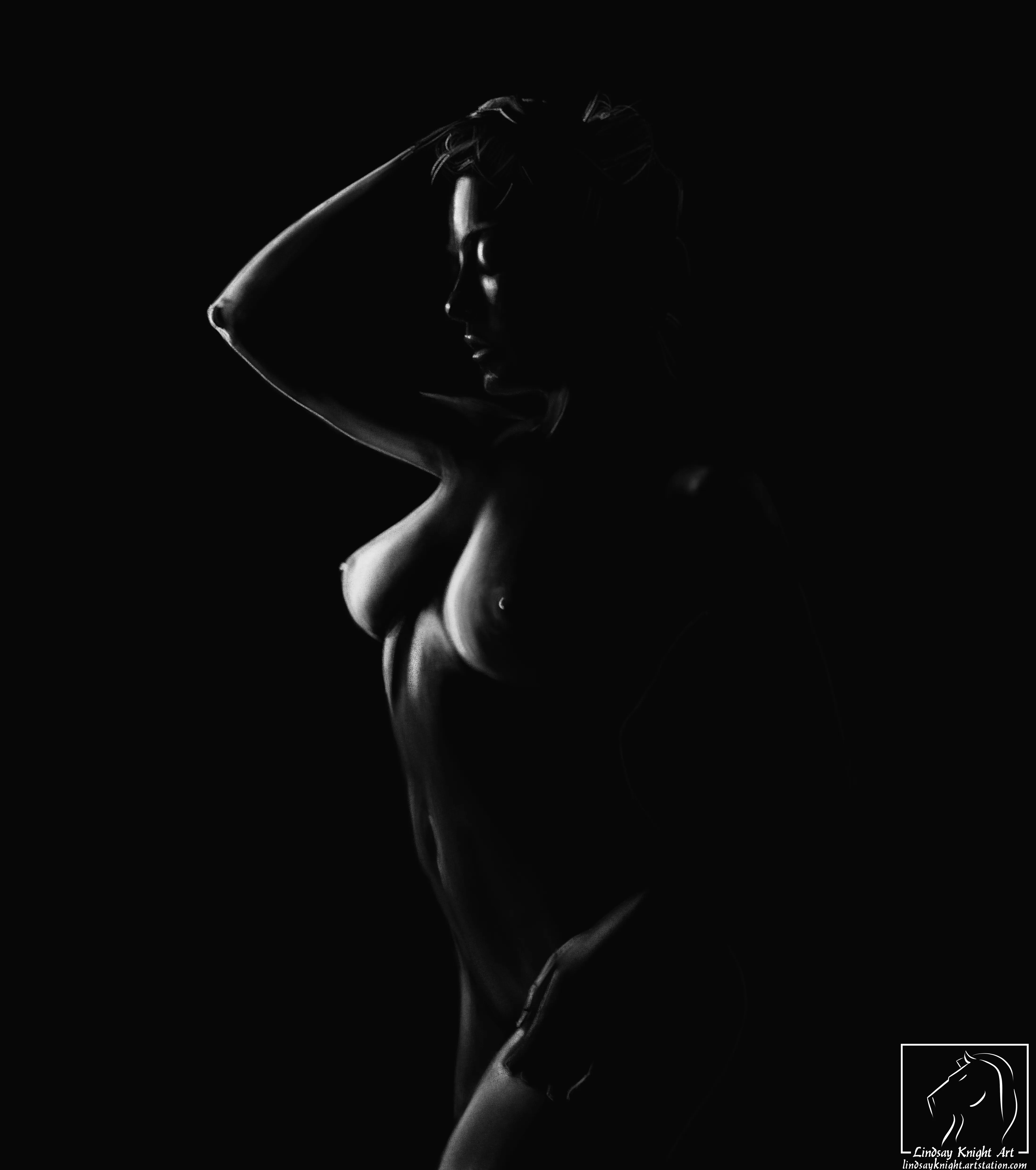 Digital sketch by me