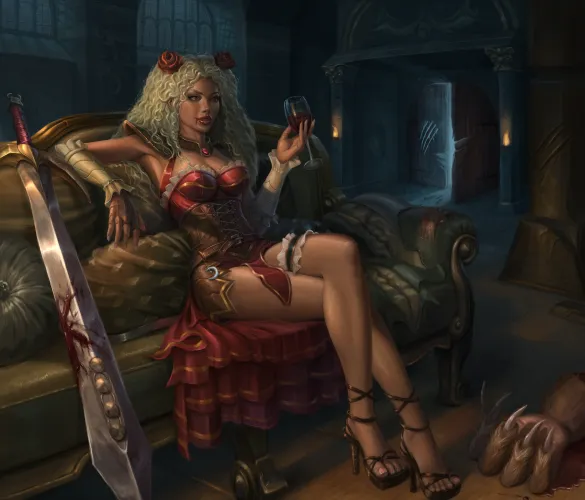 DnD Vampress, by me