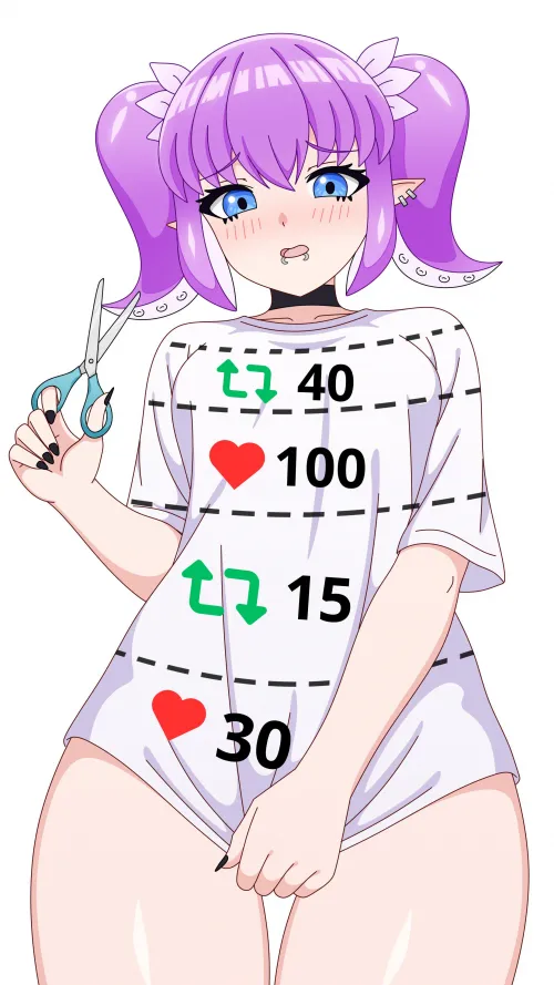 Galayaki: Huh...? Should I cut it? Are you sure, Takito? (SeelmanArt) [Indie Vtuber]