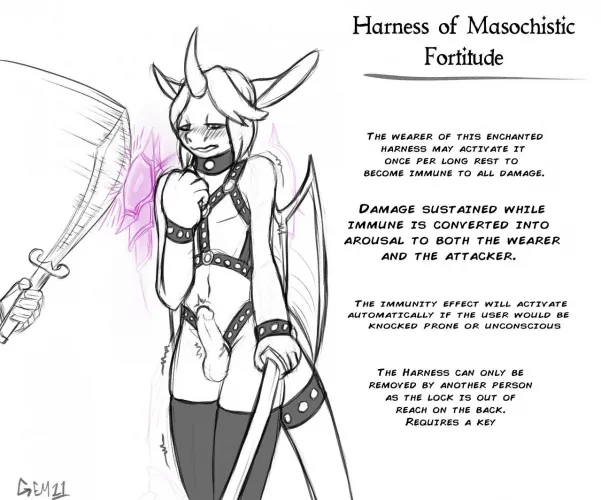 Harness of Masochistic Fortitude (gemerency)