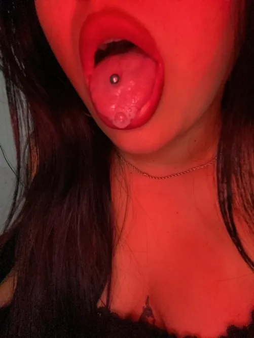 I know you will do anything to feel my saliva in your mouth