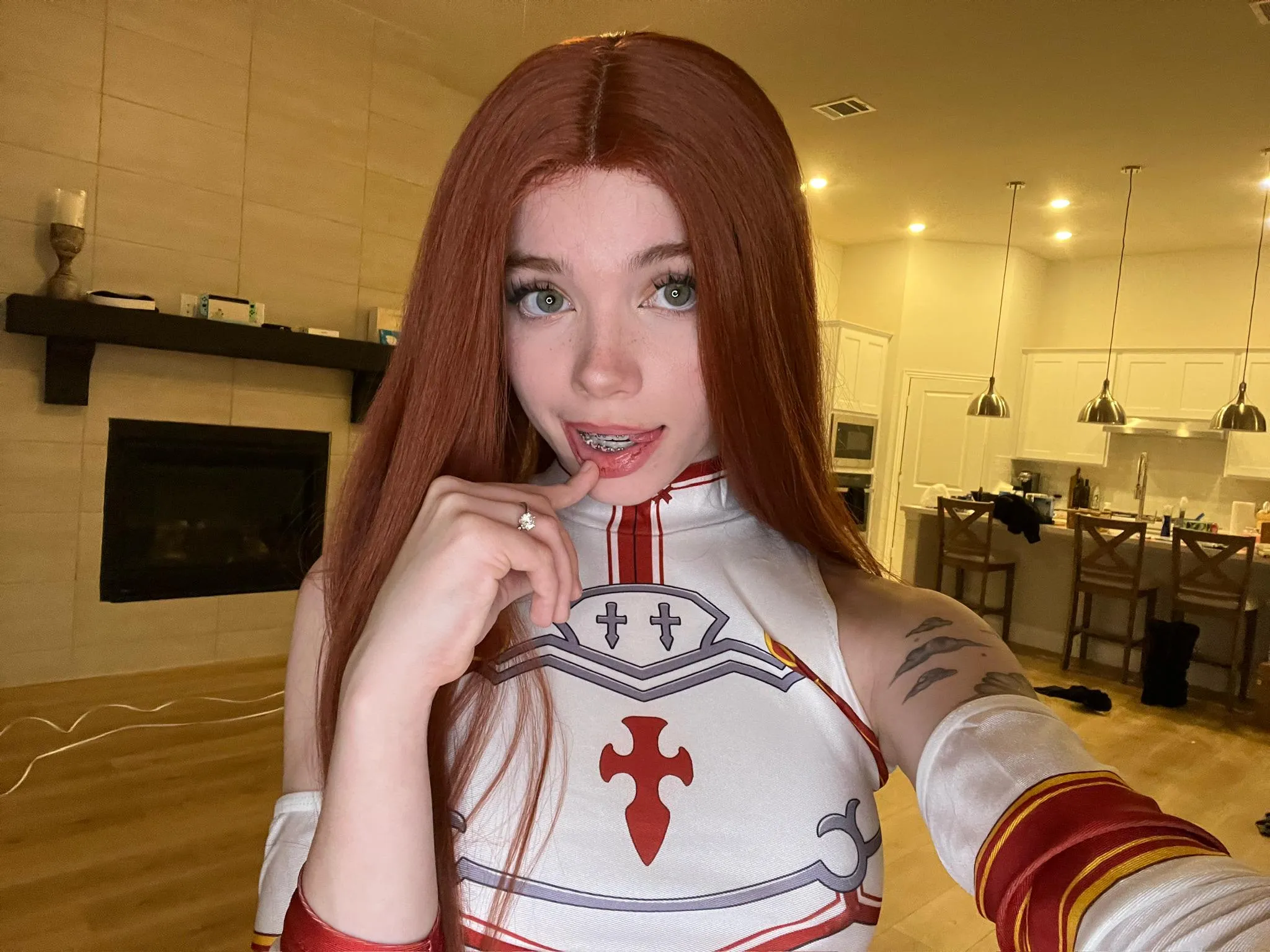 i think u should kiss me carefully ;p