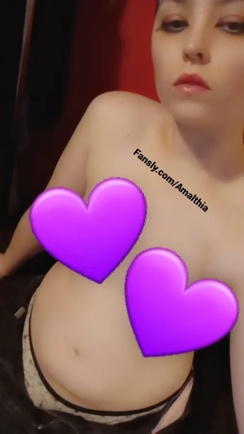 Lounging with my tits out