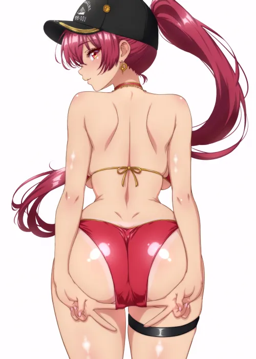 Marine's back [Hololive]