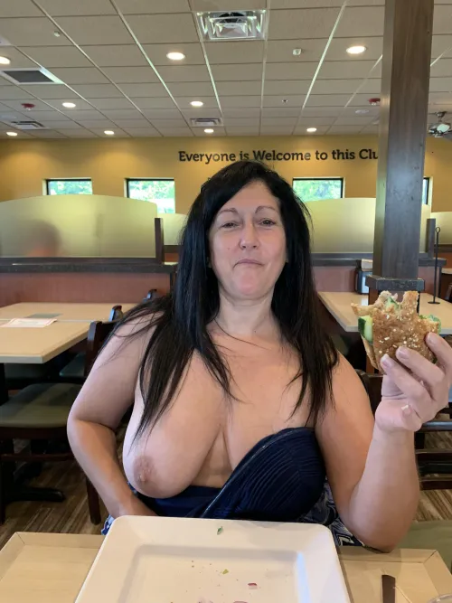 Naughty Wifee boobies flashing (oc)