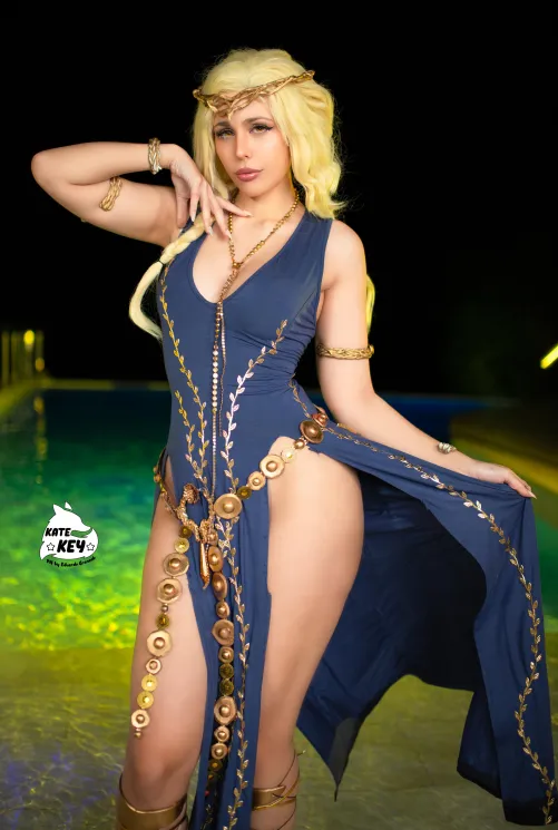 Queen Marika from Elden Ring by Kate Key Cosplay