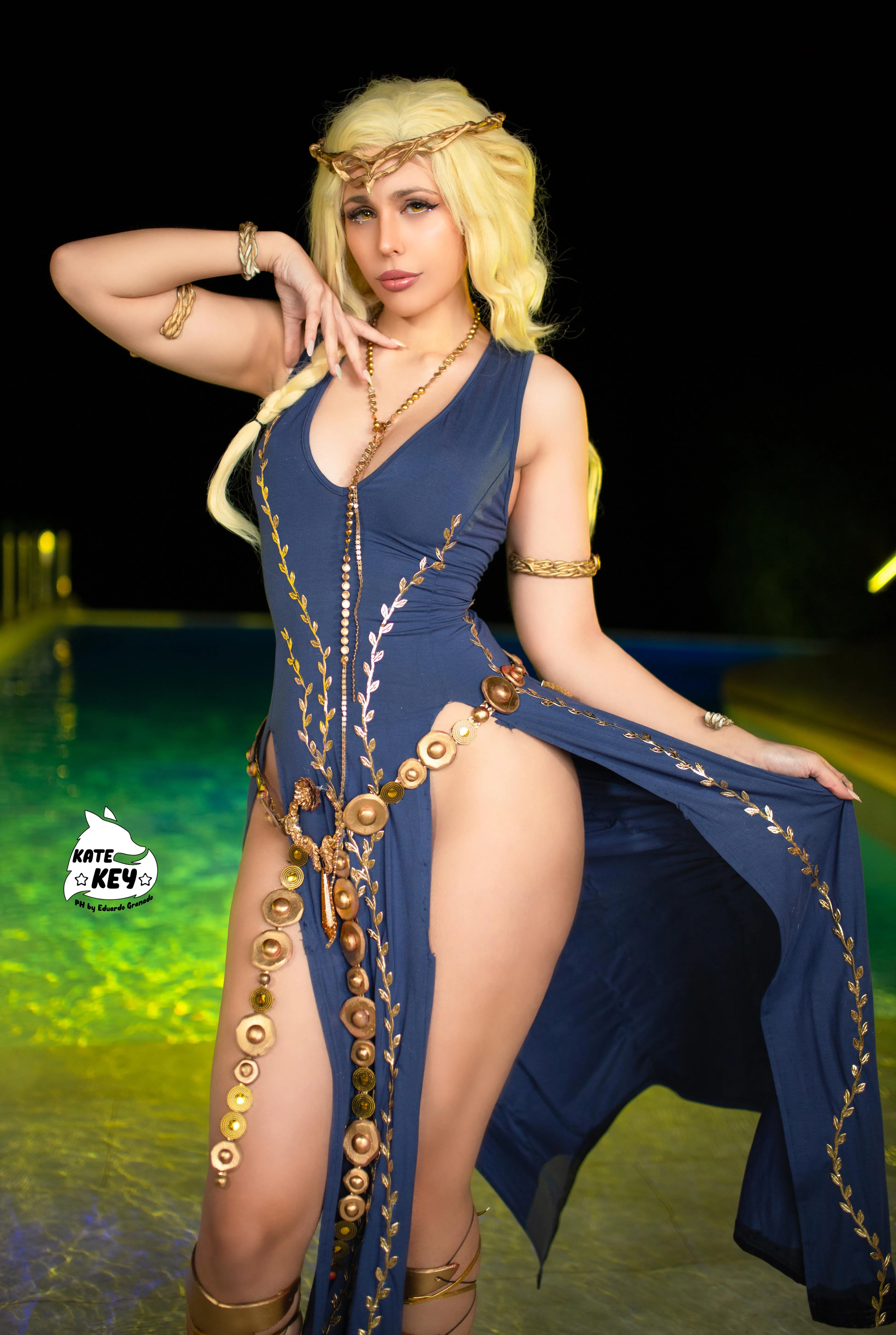 Queen Marika from Elden Ring by Kate Key Cosplay