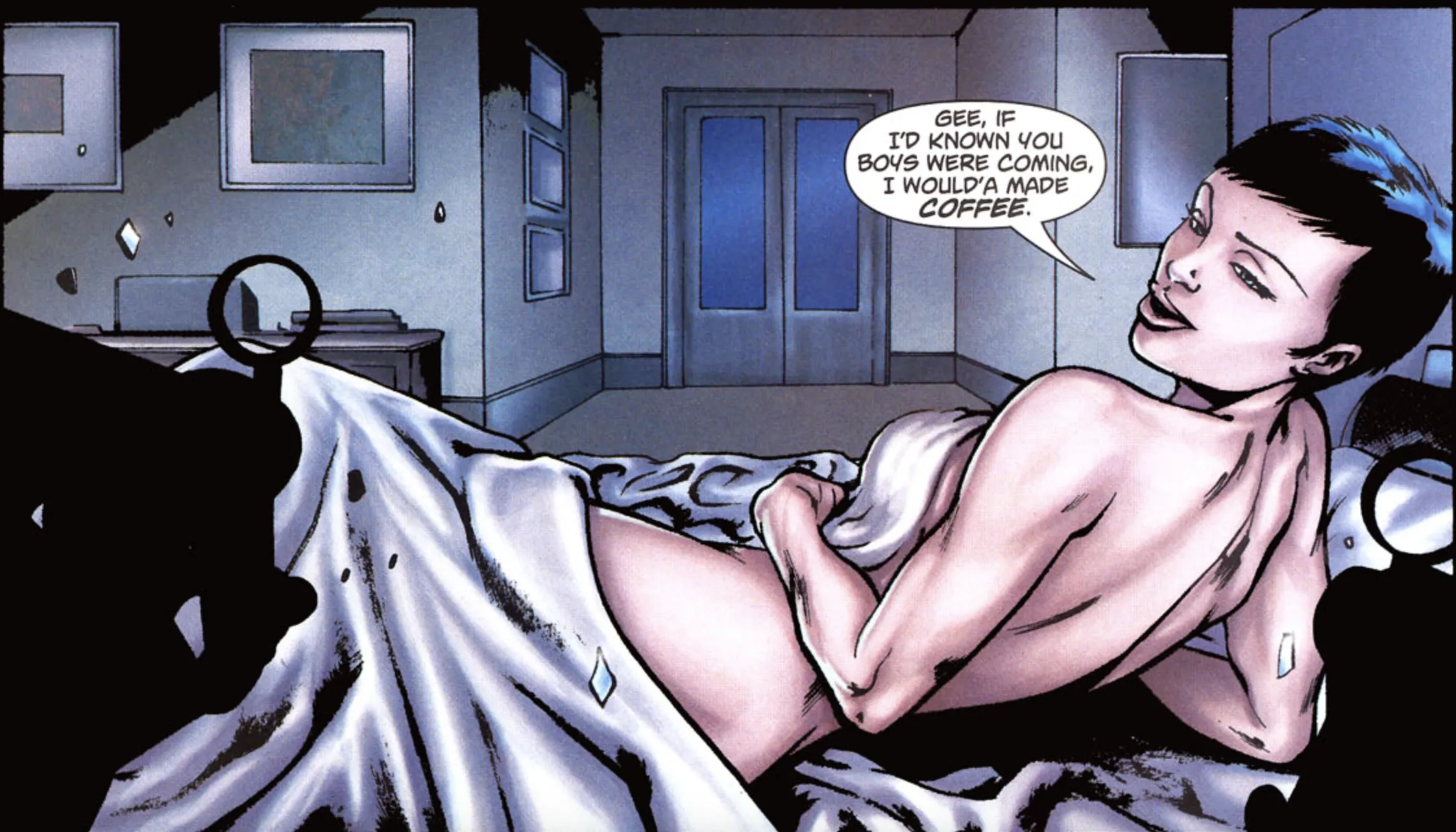 Rio Ferdinand, spy and agent of Homeland Security [Martian Manhunter (2006), #6]