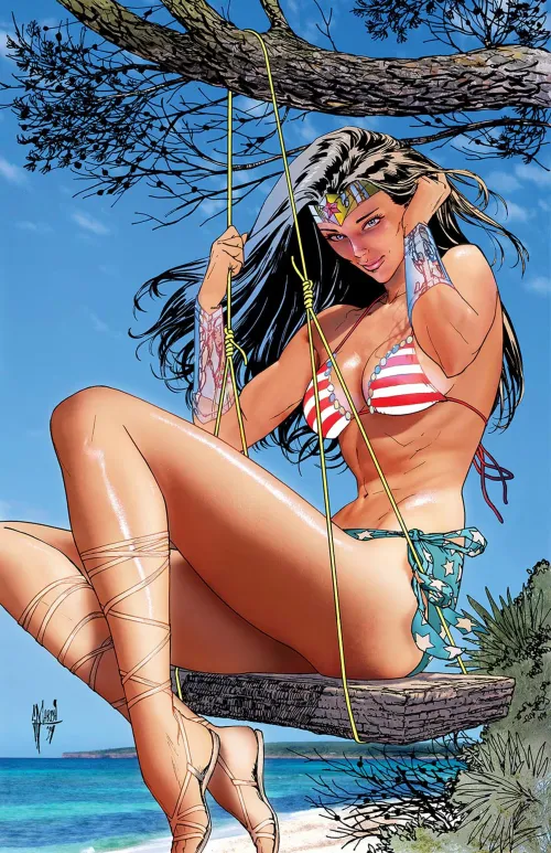 Summer Fun Variant [Wonder Woman (2023), #12]