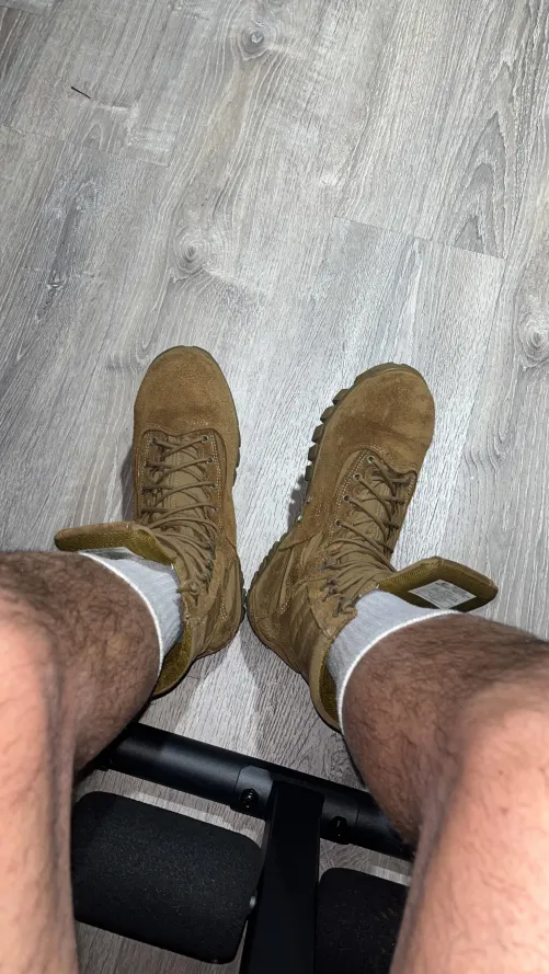 [41] How about crew socks and boots?