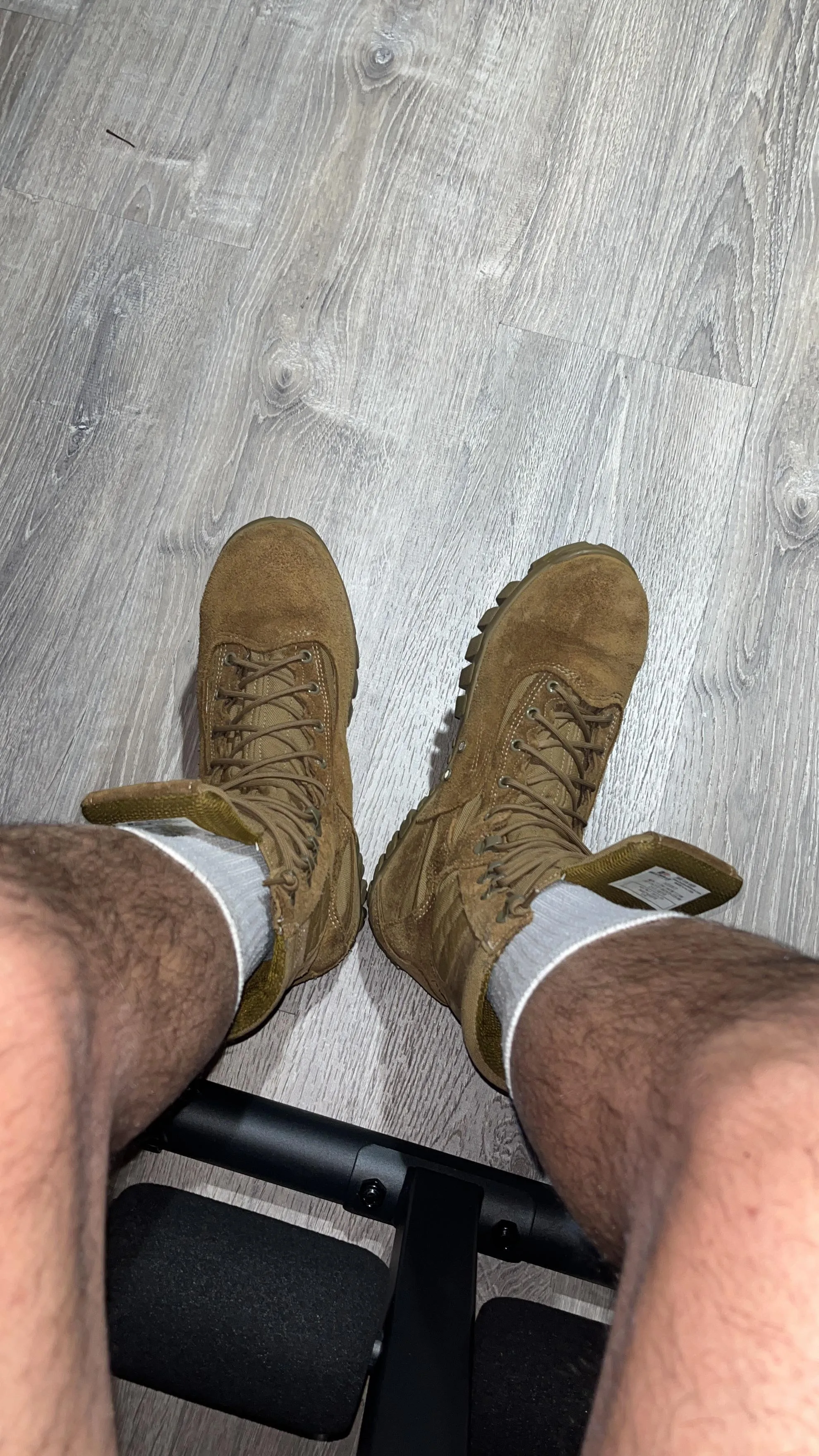 [41] How about crew socks and boots?