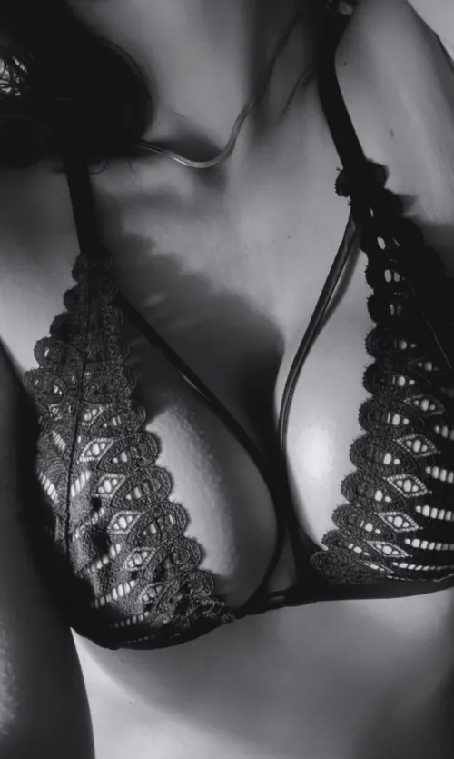 Black lace and whispers in the dark…