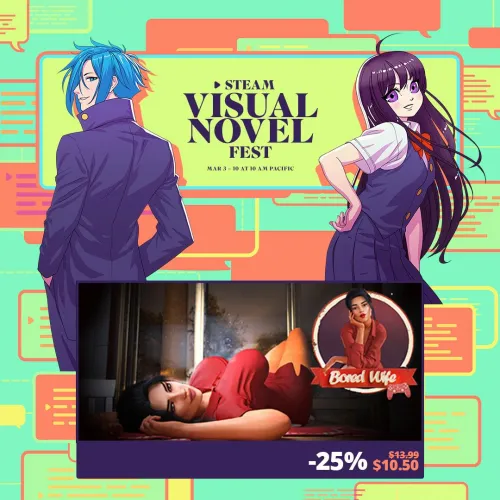 🔥 Bored Wife is part of Steam Visual Novel Fest! 🔥