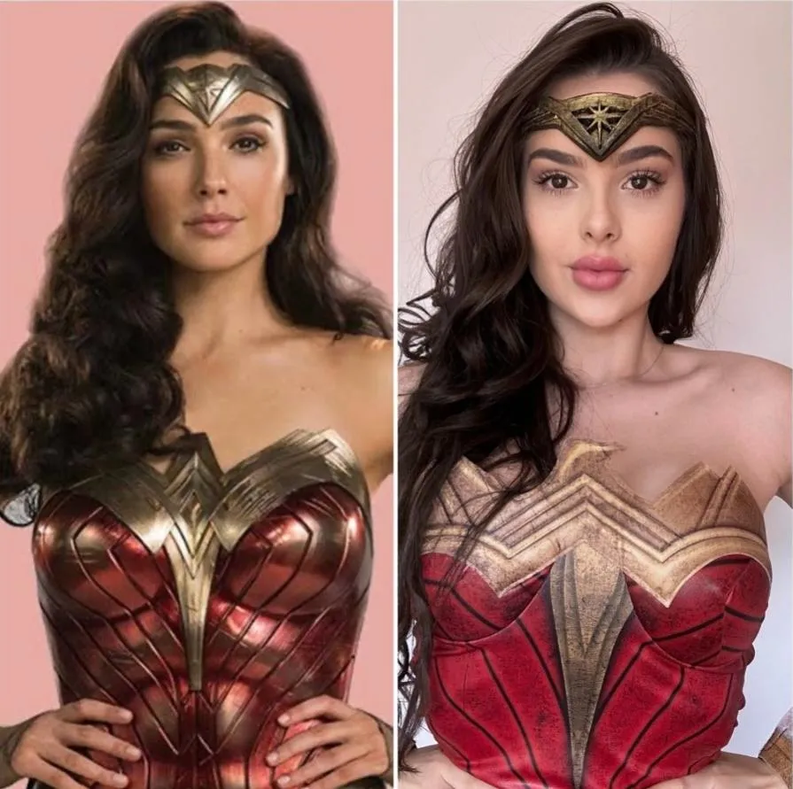 Do I look like a Wonderwoman doll?