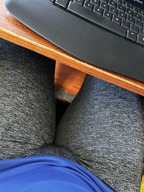 Eat me out under my desk?