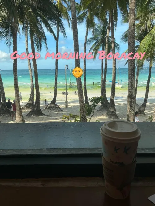 Good morning Boracay