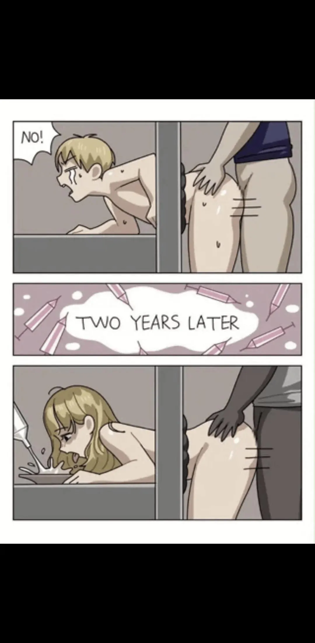 I guess getting raped everynight does change you a bit hehe, little by little you stop resisting and before you know it you’re now looking for the tallest, strongest, most dominant guys just to Reminisce