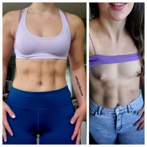 I need man who appreciate my athletic body and accept my flat chest. Would you, be honest:)