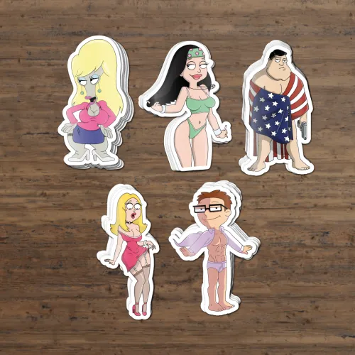 Just made these cool stickers, but not sure where I should/can put them. Any ideas?