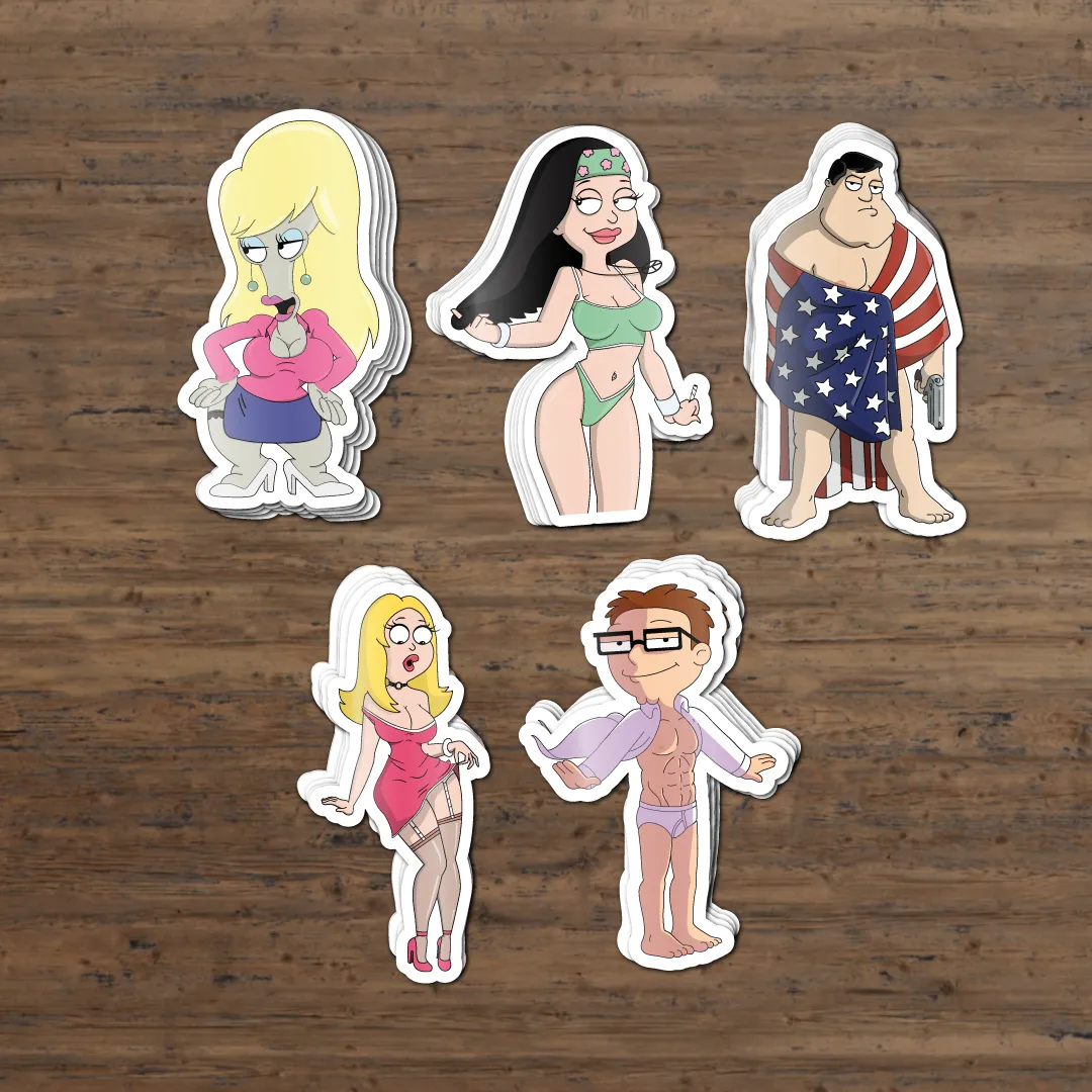 Just made these cool stickers, but not sure where I should/can put them. Any ideas?