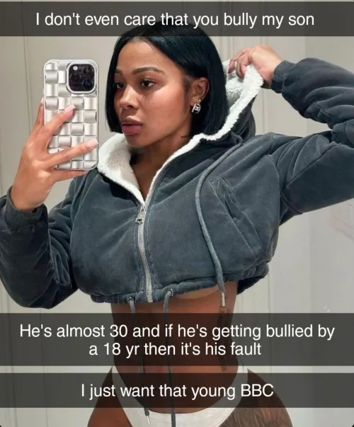 Momma doesn't even care about her loser son getting bullied