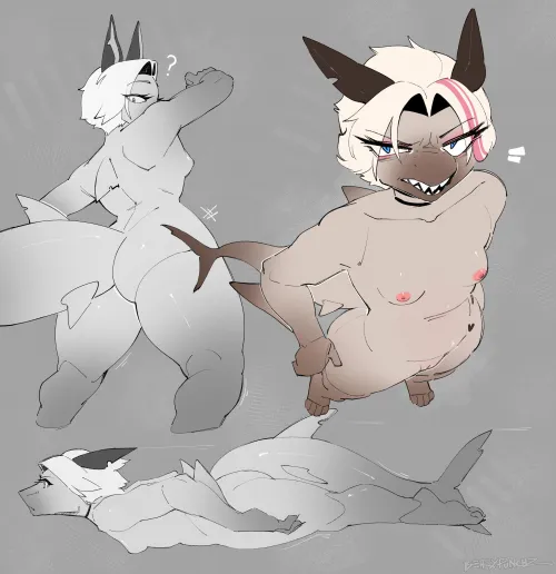 Nea in Shark form [F] (berrypunchz)