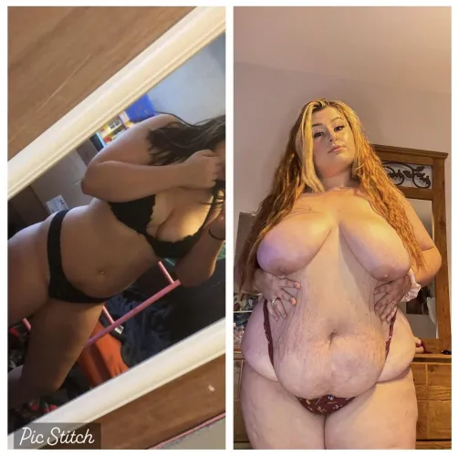 Ruined my cute body and gained 100+ pounds 🙈