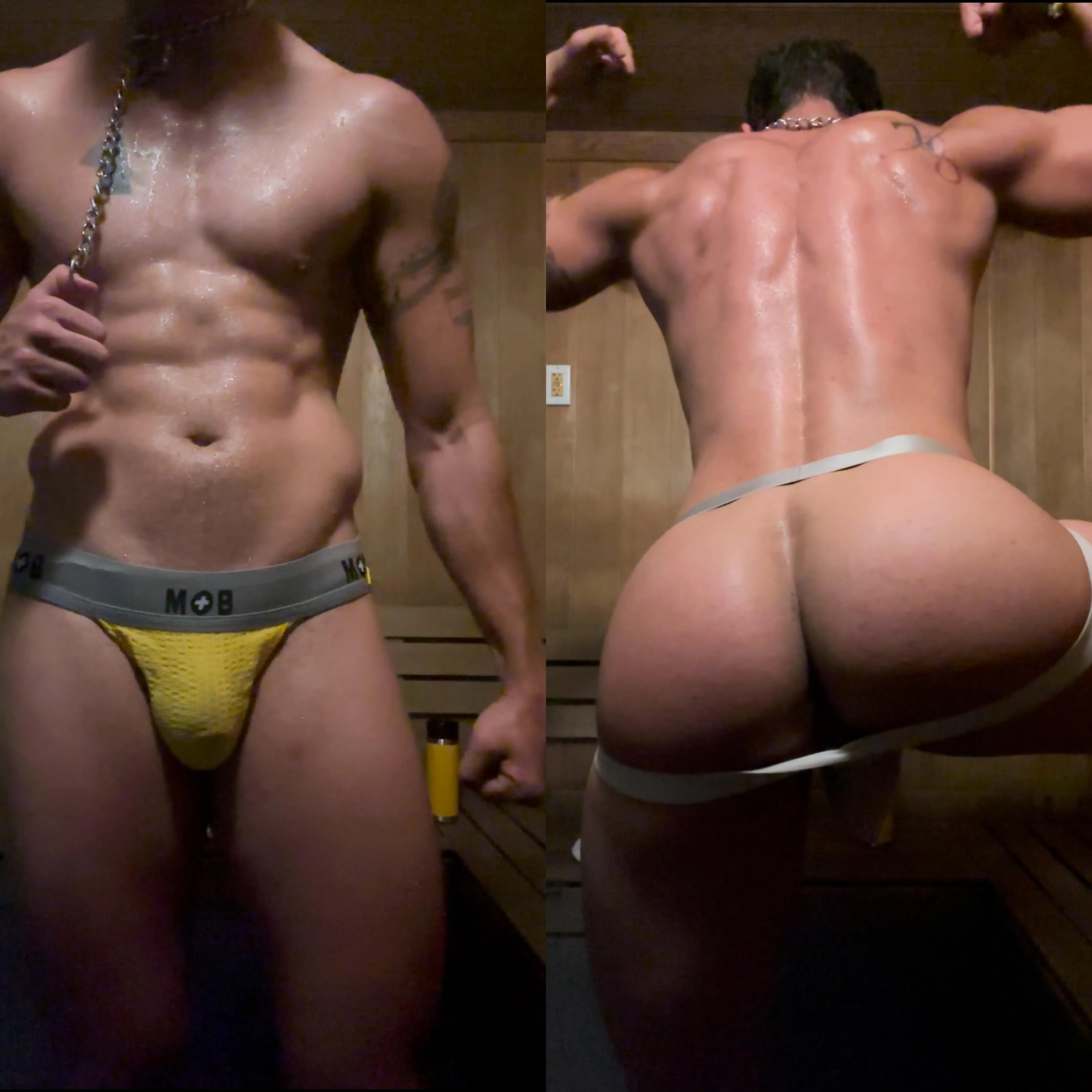 The impossible question: front or back of a jock strap