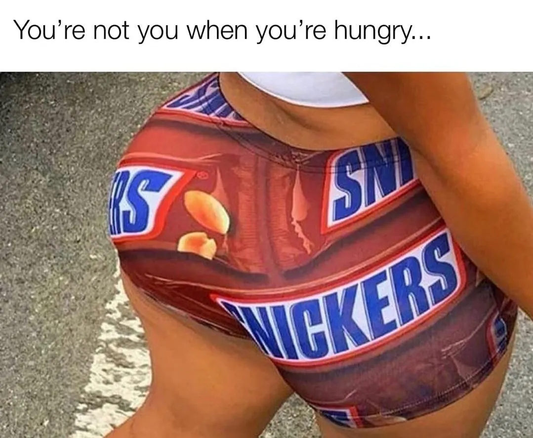 When you're hungry