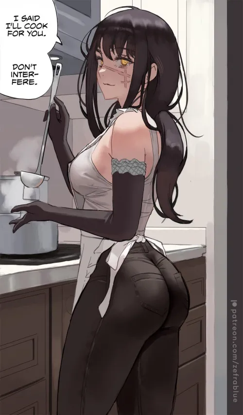 Yoru Cooking Something Up [Chainsaw Man]