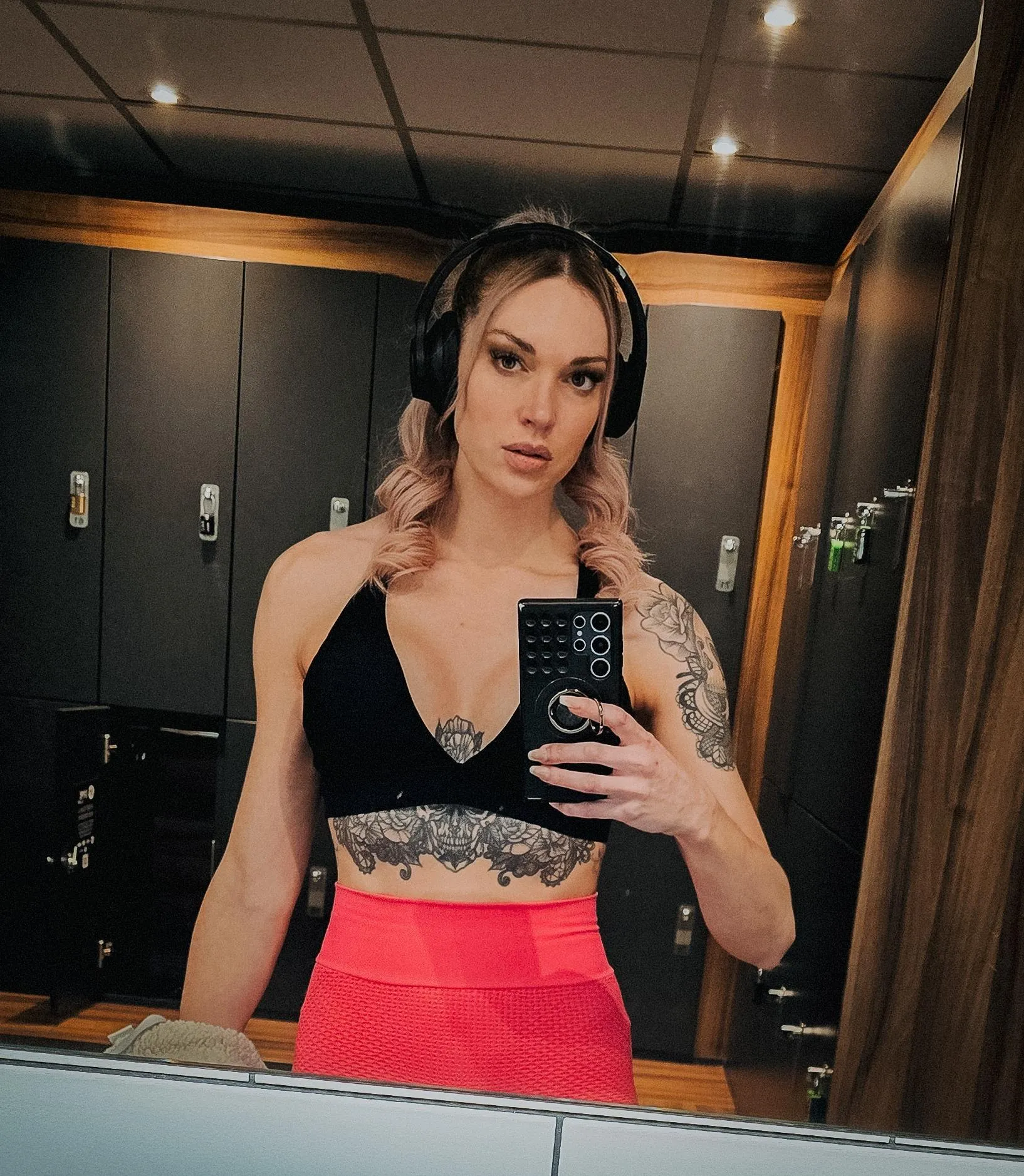 Bright pink and can't be missed