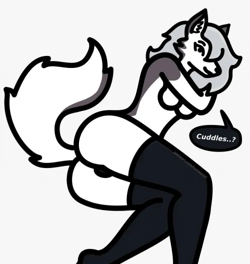 cuddle time (huniesnek)