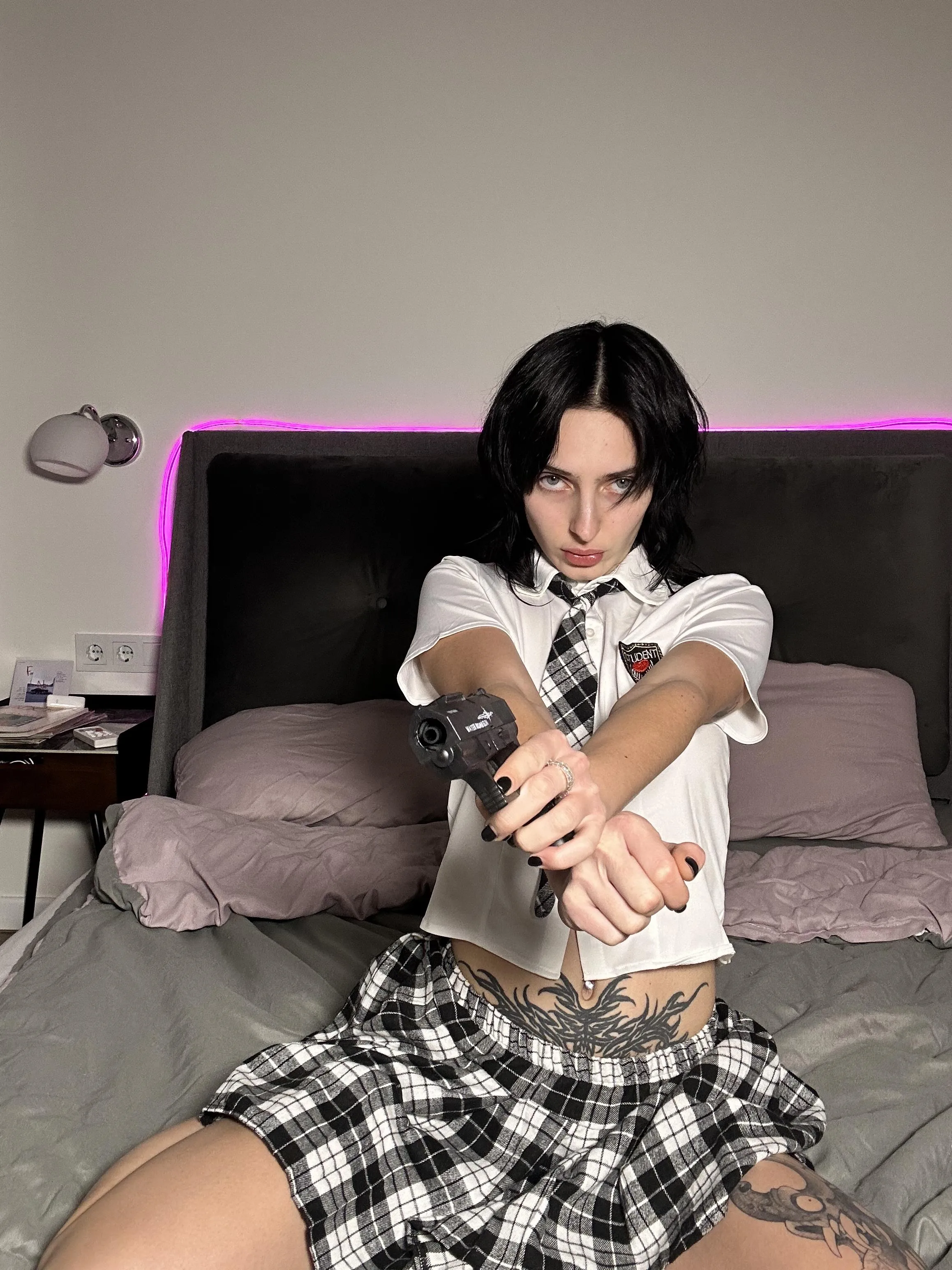 Do you think I can make the honor roll with a little bad behavior