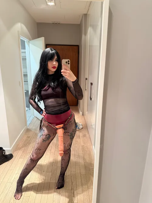 I have big surprise for you 👀 wanna taste it? :> (OC)