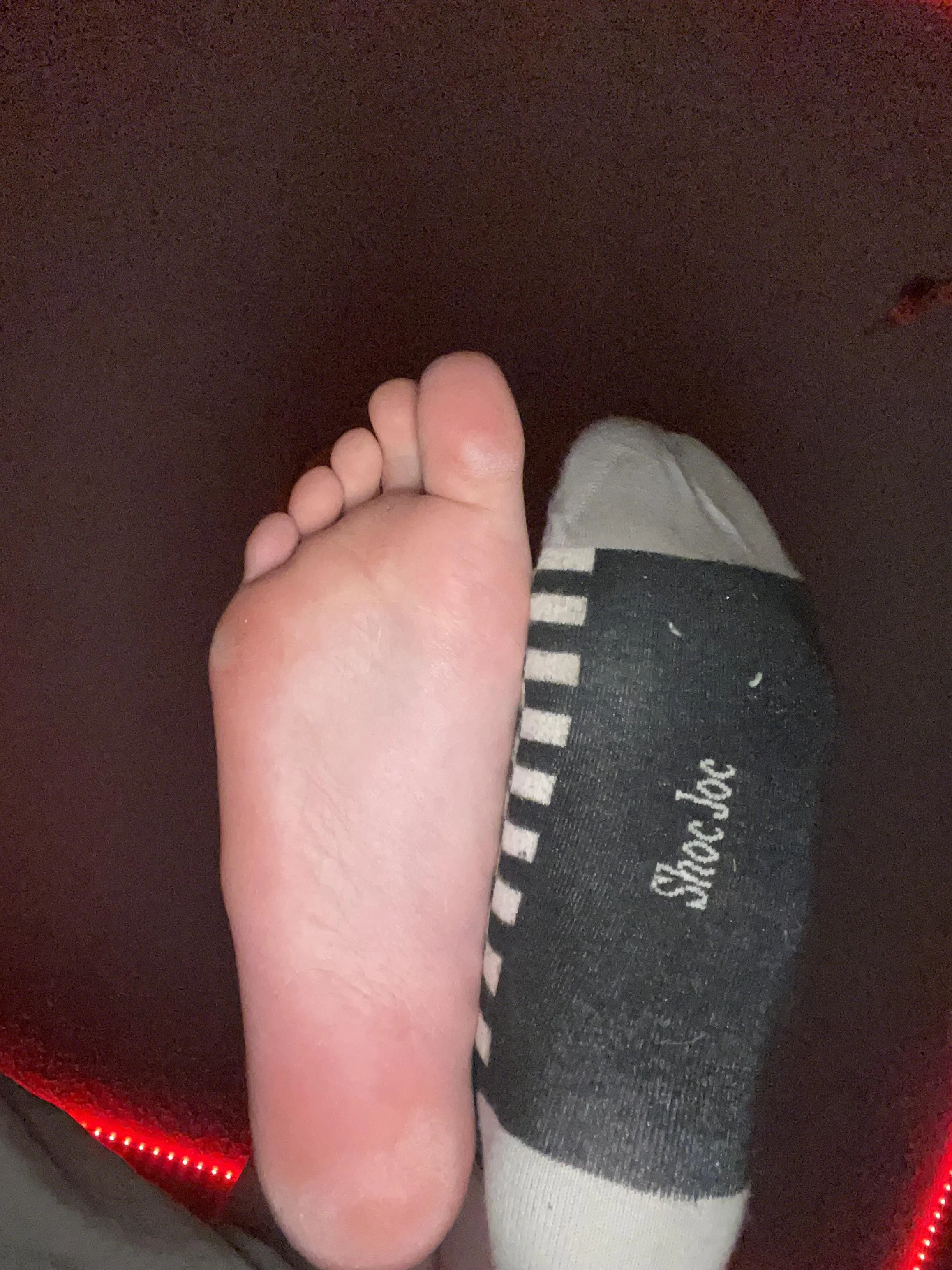 i seen the no sock rule but this is okay right?