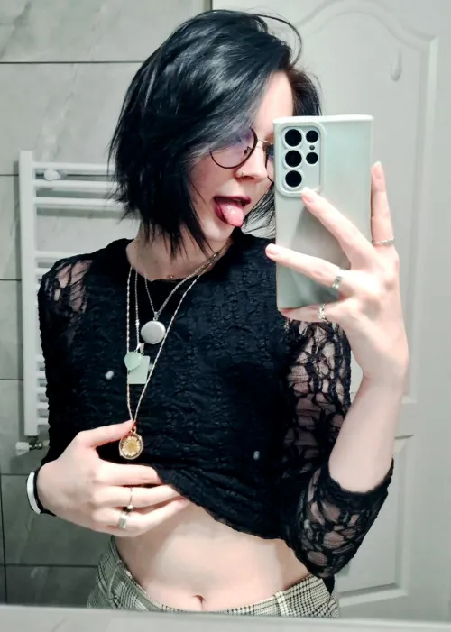 Just my belly and nothing more