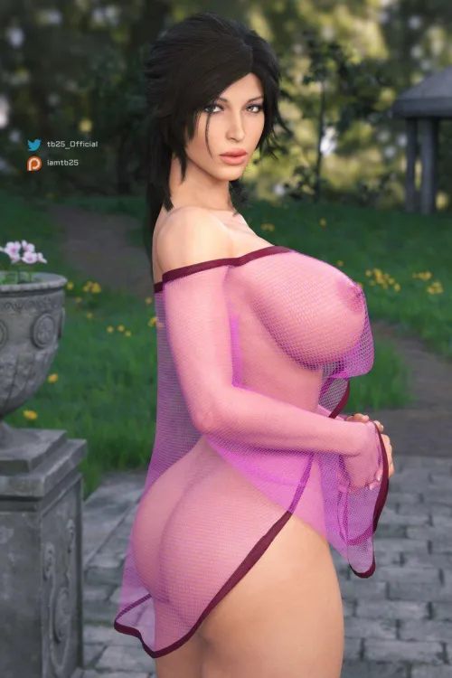 Lara Fishnet Dress (TB25)