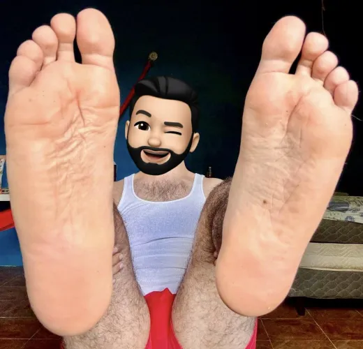 Las plantas de mis pies