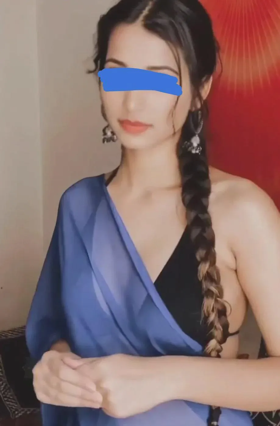 Rate my gf.. she specially dressed for me even after her marriage..