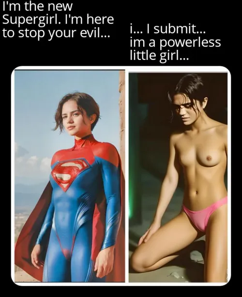 Supergirl put in her place